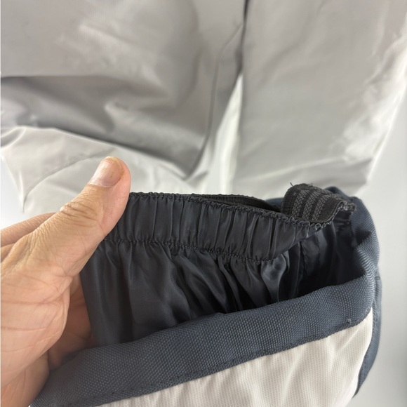 Kids Gray Snow Bib Overalls small - Picture 6 of 8